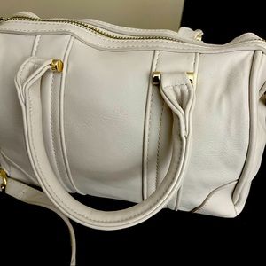 Forever21 Cream Crossbody Bag